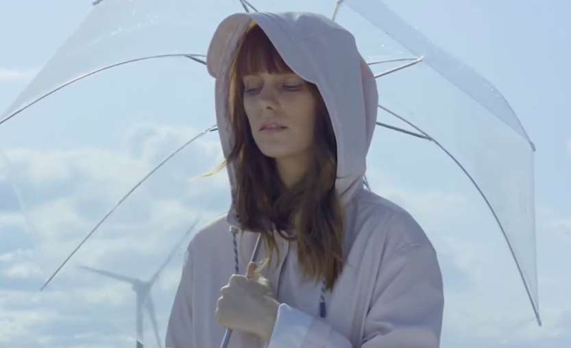 violette fleur bleue imperméable