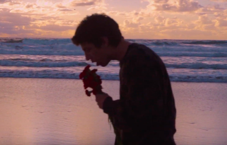 postcard boy dazed