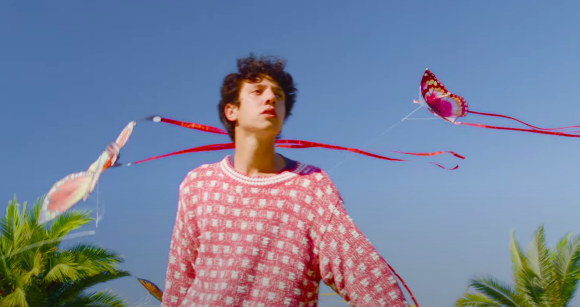 postcard boy skydive