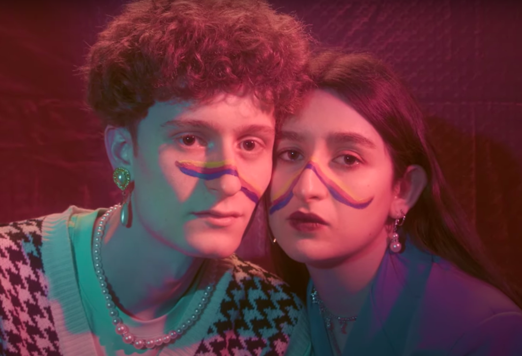 toboggan dans le noir