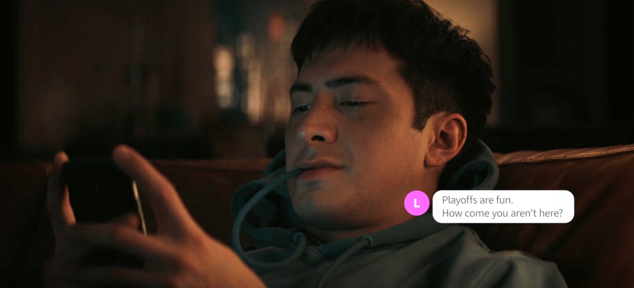 shane dans la série heated rivalry, un personnage romantique gay